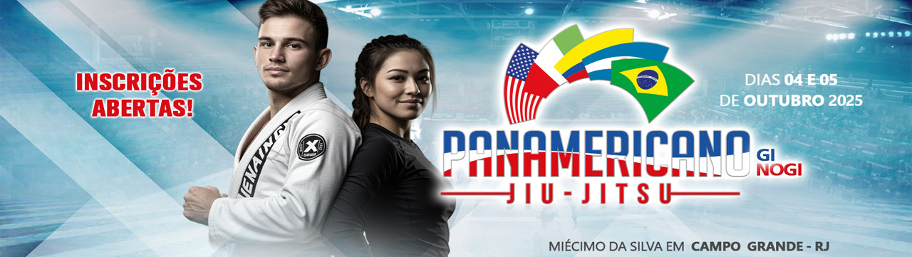 CAMPEONATO PANAMERICANO DE JIU-JITSU 2025 COM KIMONO
