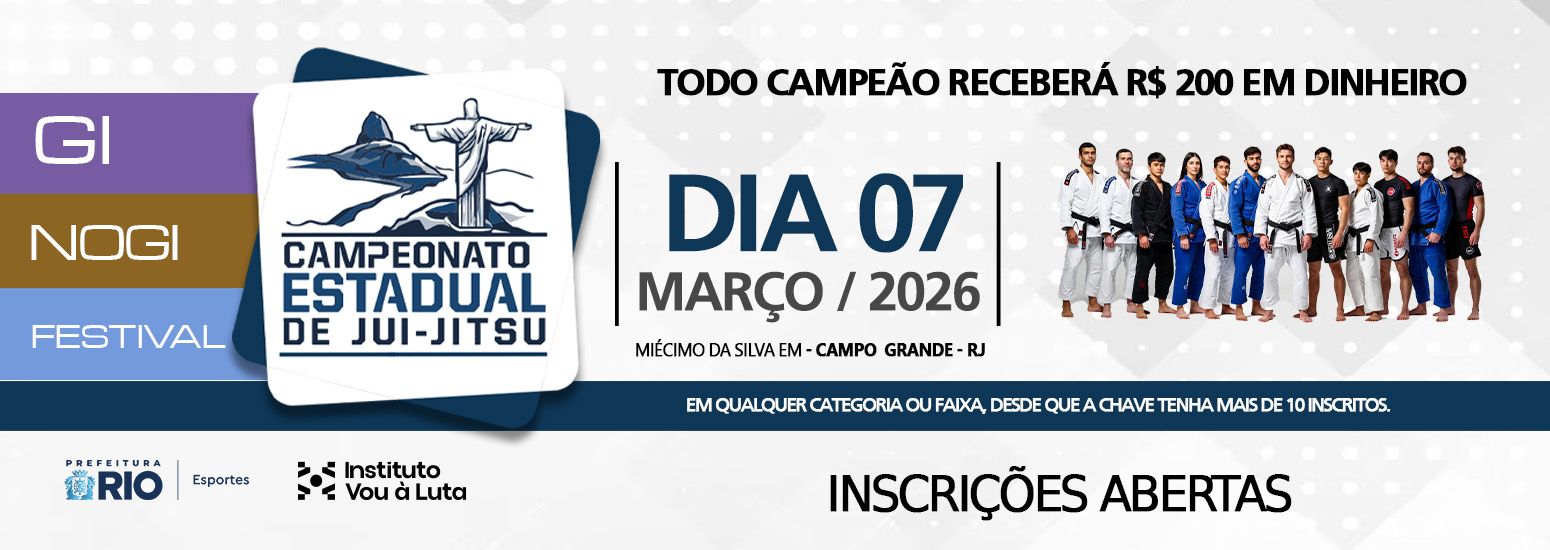 ESTADUAL NOGI - 2026