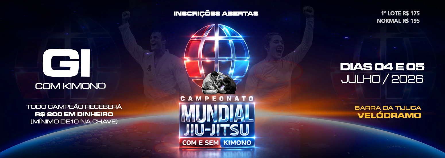 CAMPEONATO MUNDIAL 2026 - COM KIMONO